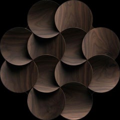 Alfombra mediana Moooi Halo Rise de hilo suave by Sjoerd Vroonland