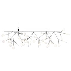 Lampe à suspension Heracleum Moooi sans fin en nickel avec éclairages en polycarbonate