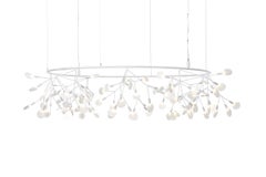 Moooi Heracleum The Big O Large Suspension Lamp in White by Bertjan Pot