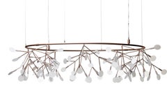 Moooi Heracleum The Big O Small Suspension Lamp in Copper by Bertjan Pot
