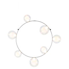 Moooi Hubble Bubble Small LED Suspension Lamp with Oil Spheres & Metal Frame