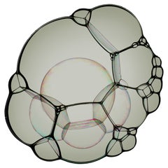 Grand tapis Moooi en laine à bulles naturelles avec finition à ourlet aveugle par Sjoerd Vroonland