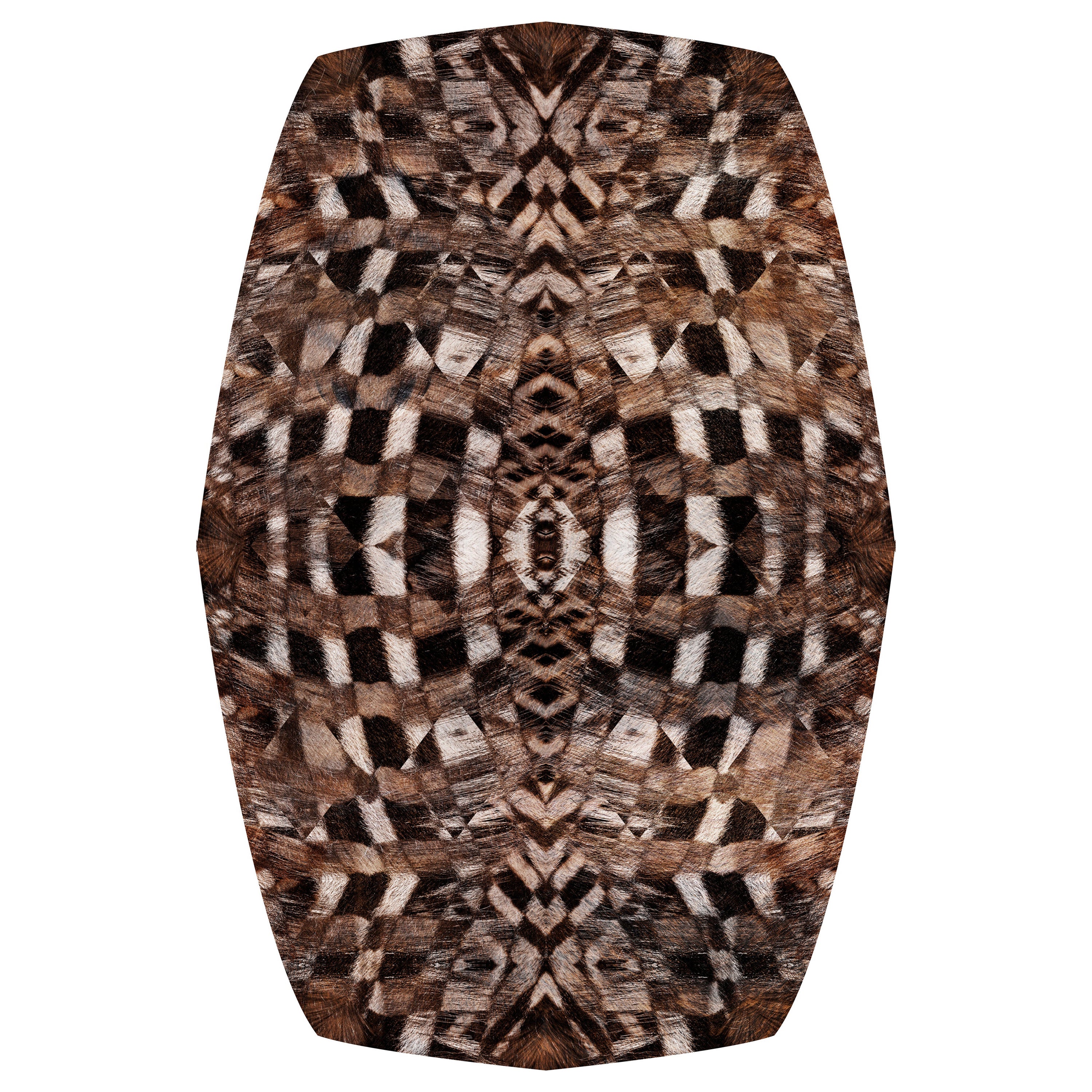 Grand tapis Moooi Aristo Quagga à motifs d'animaux disparus en polyamide souple
