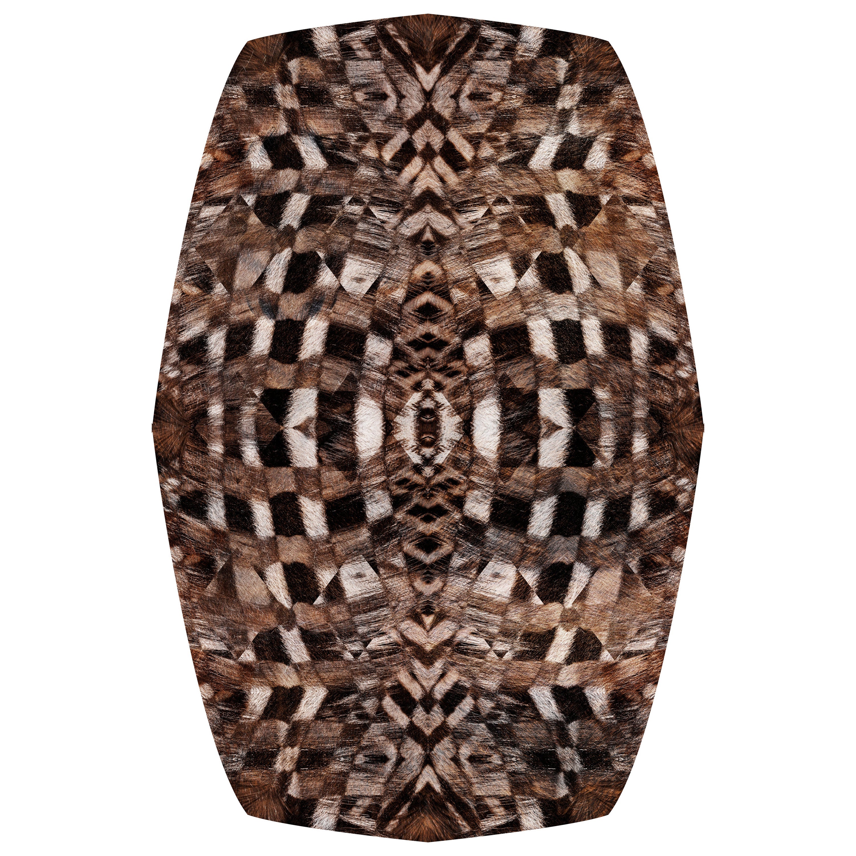 Grand tapis Moooi Aristo Quagga en laine à motifs d'animaux disparus