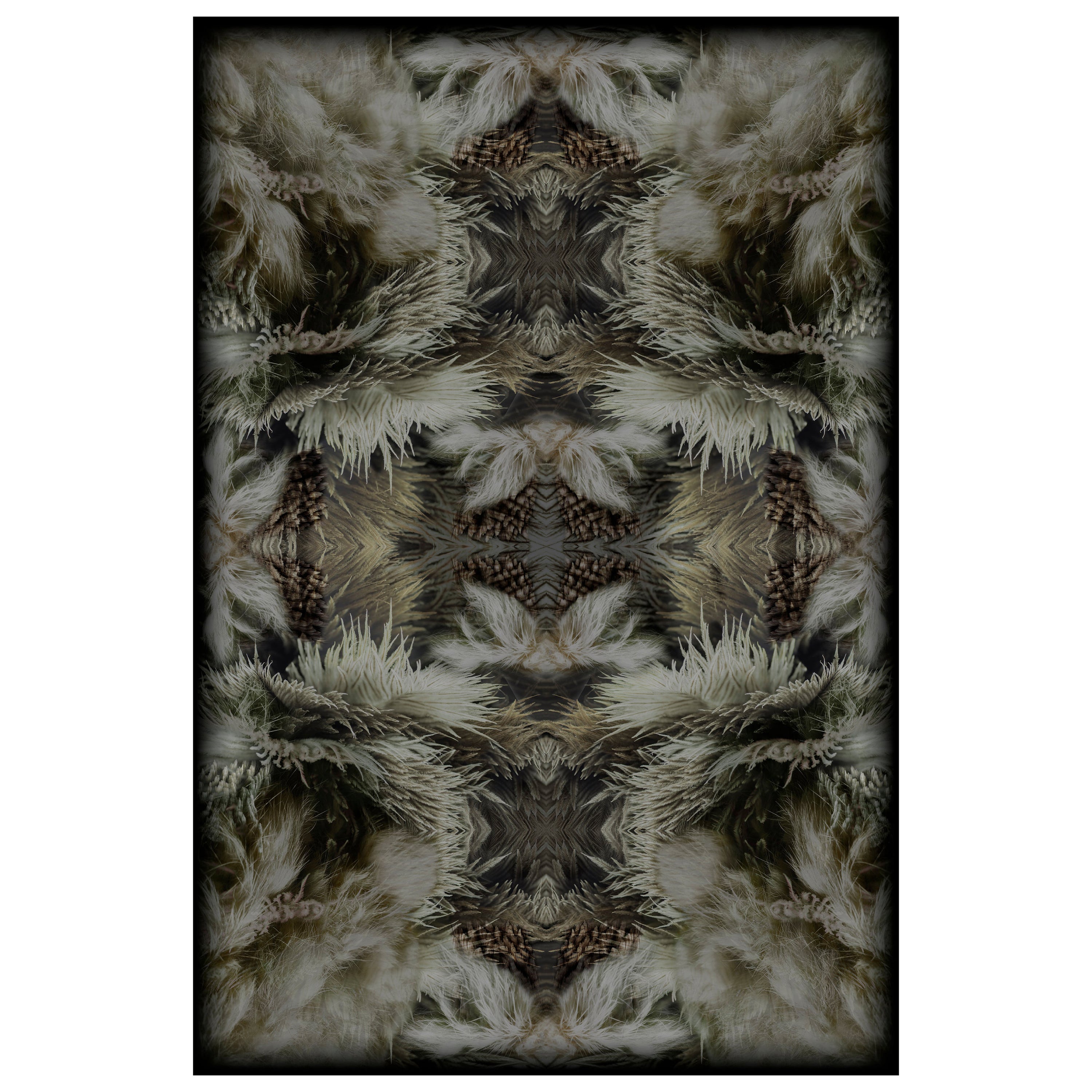 Moooi Large Extinct Animals Blushing Sloth Rug in Wool