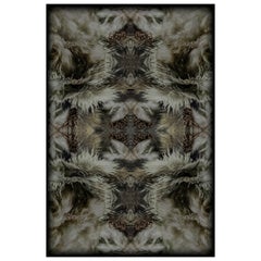 Moooi - Grand tapis en laine à motifs d'animaux disparus en éclosion de bois