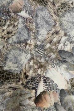 Moooi Large Extinct Animals Dodo Pavone Rug in Wool