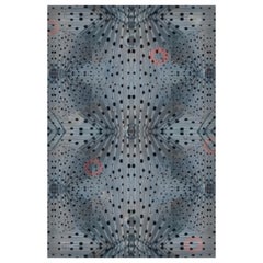 Grand tapis Moooi en polyamide à poils bas, motif d'animaux et de poissons corail volants