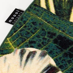 Moooi Large Extinct Plants Round Rug in Wool with Blind Hem Finish