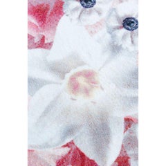 Moooi Large Flowergarden Day Round Rug in Wool with Blind Hem Finish