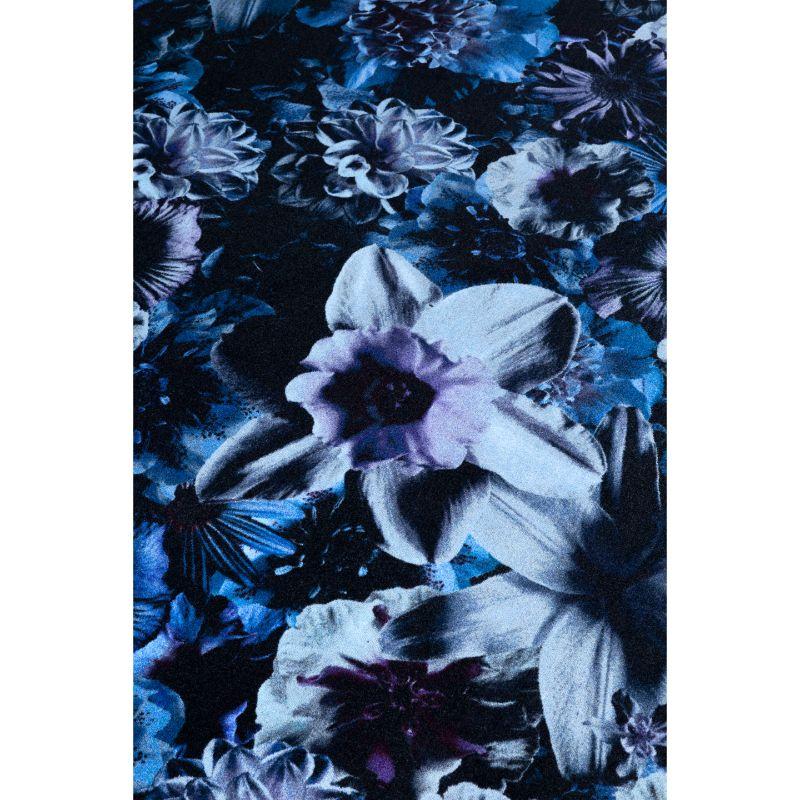 Moooi Large Flowergarden Night Rectangle Rug in Low Pile Polyamide For Sale 3