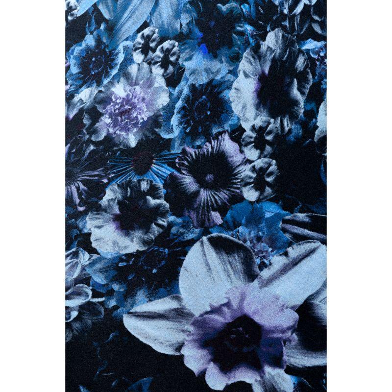 Dutch Moooi Large Flowergarden Night Rectangle Rug in Soft Yarn Polyamide For Sale
