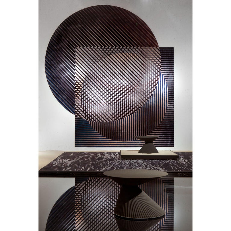 Moooi Large Fluid Oil Rectangle Rug in Low Pile Polyamide by Rive ...