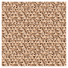 Grand tapis carré Maze Puglia en polyamide souple de Moooi