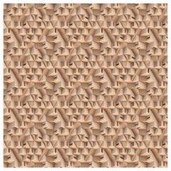 Moooi Large Maze Puglia Square Rugug in Wool with Blind Hem Finish by Note