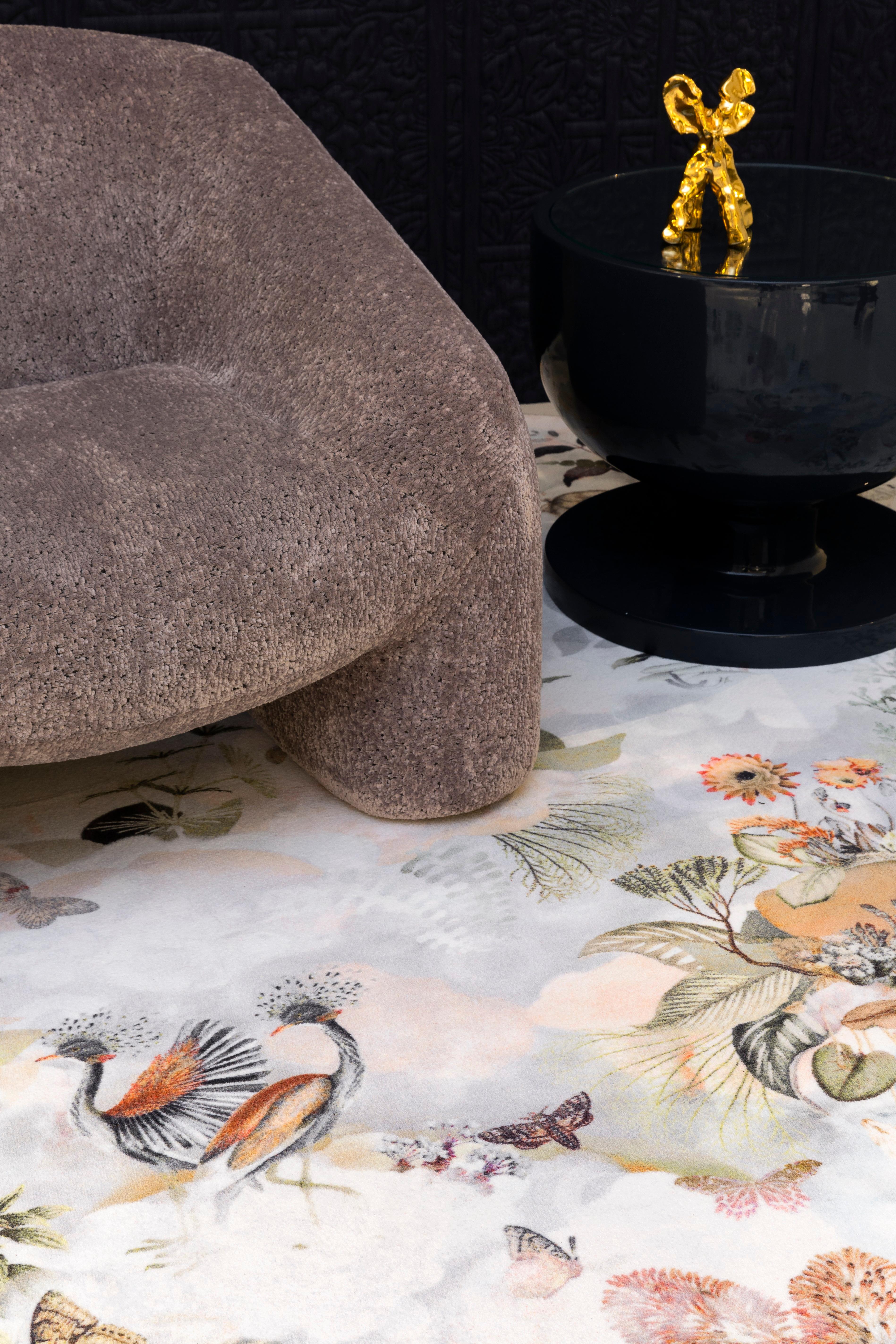 Moooi Large Memento Medley Dawn Rechteck-Teppich aus Polyamid mit niedrigem Flor im Zustand „Neu“ im Angebot in Brooklyn, NY