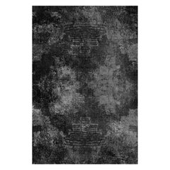 Moooi - Grand tapis rectangulaire Erosion Moon de la collection Quiet, en polyamide au fil souple