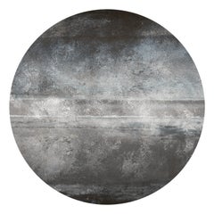Moooi Large Quiet Collection Morning Shimmer Round Rug in Wool