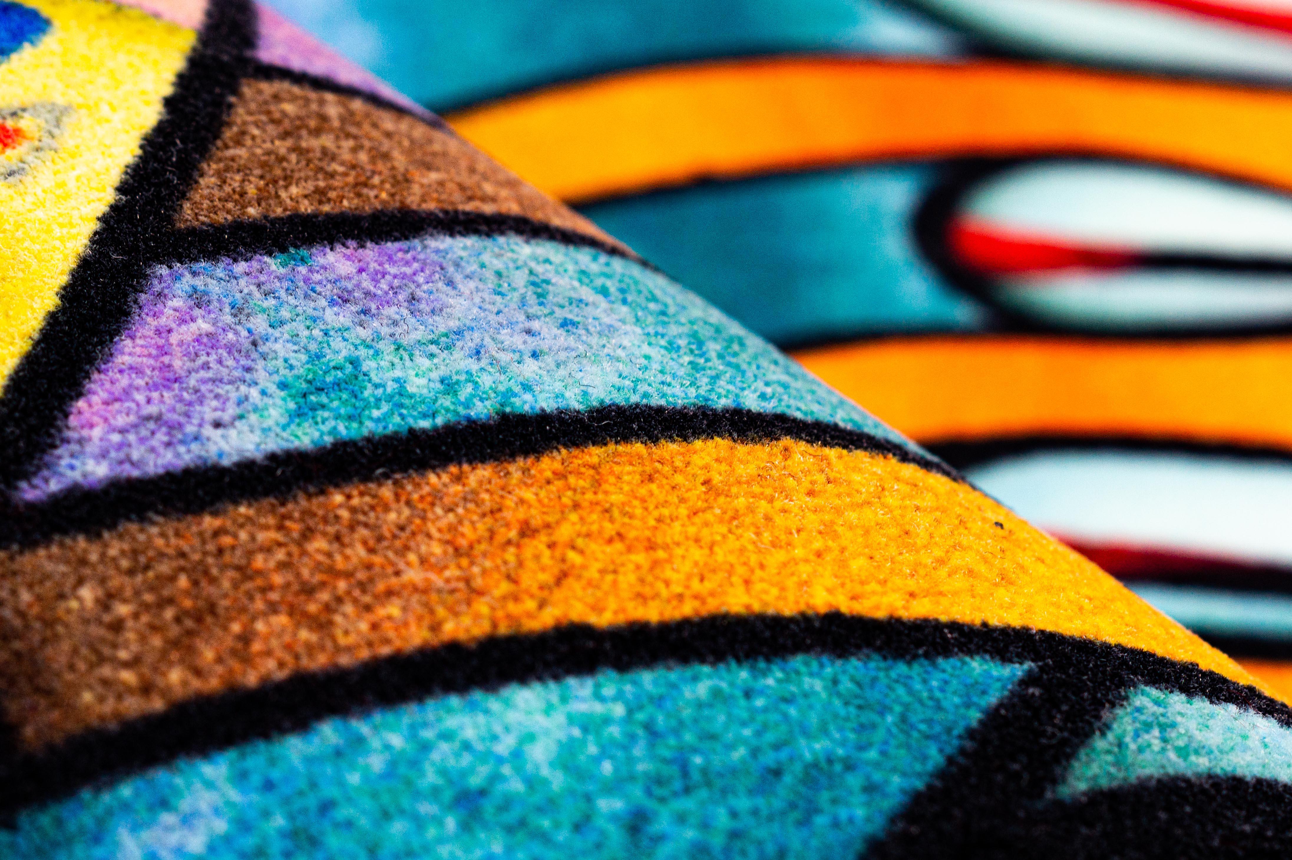 Großer Reptilienteppich aus weichem Polyamide von Elena Salmistraro, Moooi (21. Jahrhundert und zeitgenössisch) im Angebot