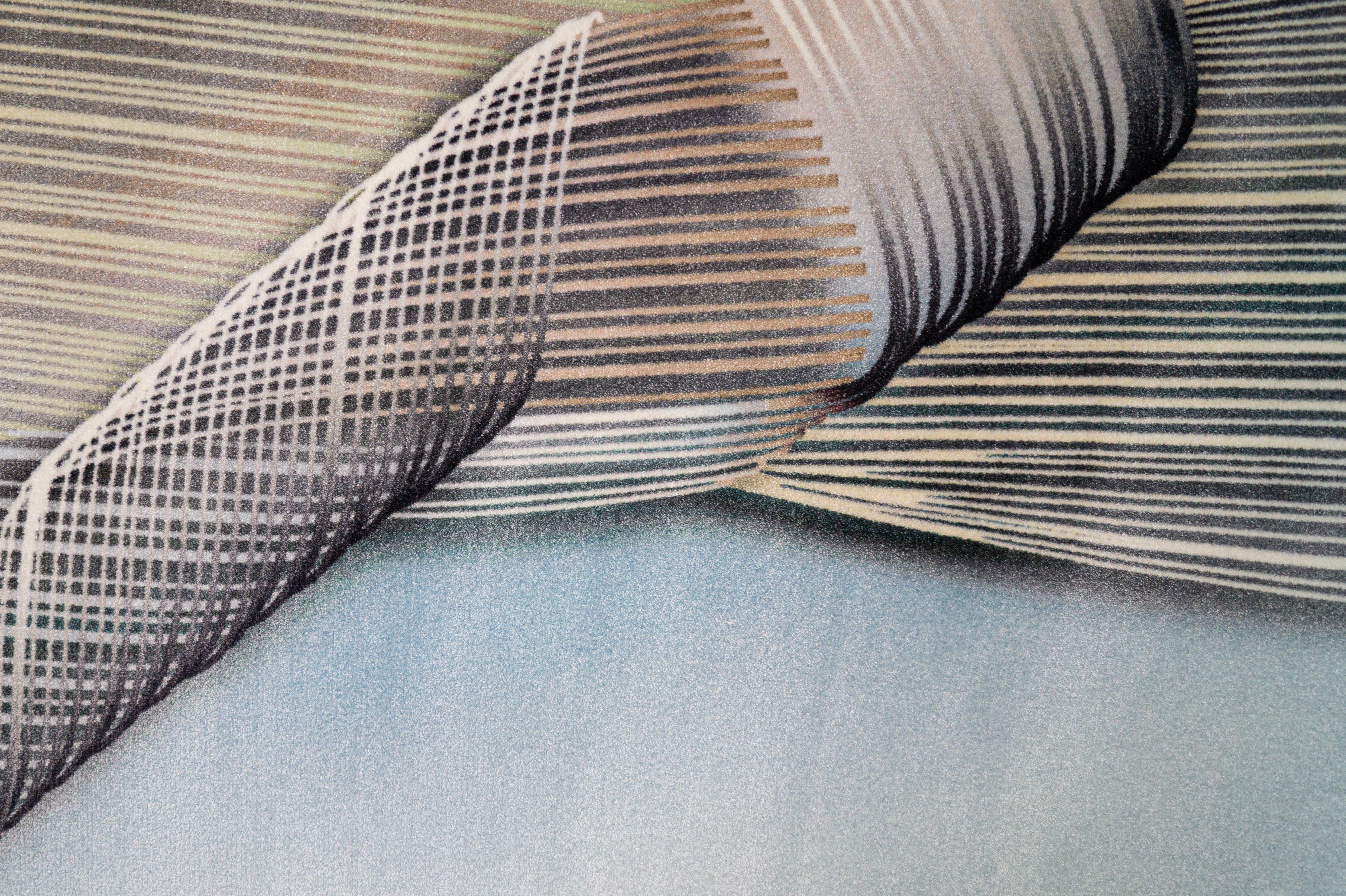 Néerlandais Grand tapis Moooi Un-Roll Spring en laine avec finition à ourlet aveugle par Claire Vos en vente