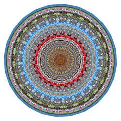 Moooi Large Urban Mandala Chicago Rug in Low Pile Polyamide by Neal Peterson