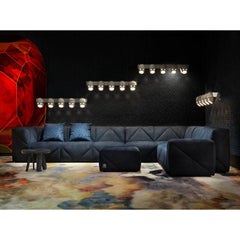 Grand tapis Dawn Square Moooi Walking on Clouds en polyamide de fil souple