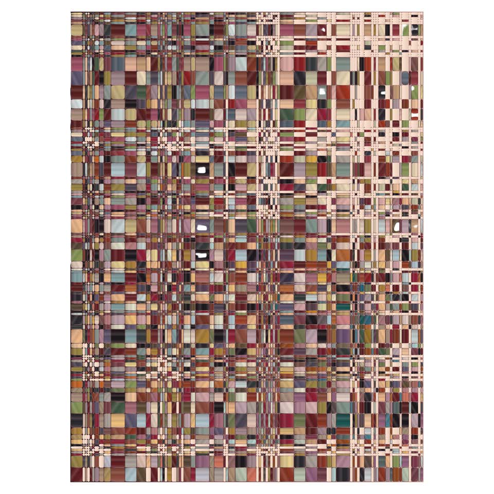 Moooi Small Yarn Box Collection Bead Rectangle 100% Rug in Low Pile ...