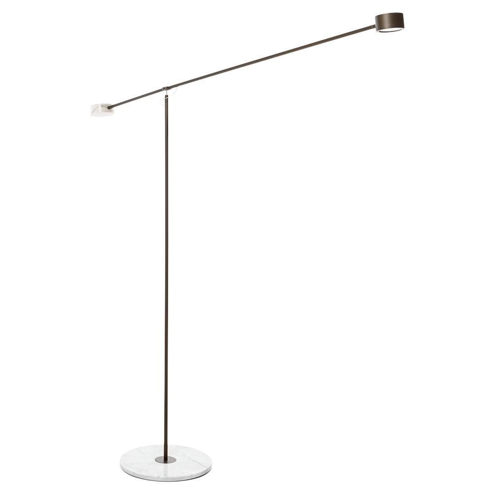 Moooi LED-T-Lampe mit Stahlrahmen und Marmorsockel von Marcel Wanders Studio
