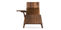 Moooi Liberty Lounger Chair in American Walnut by Atelier Van Lieshout