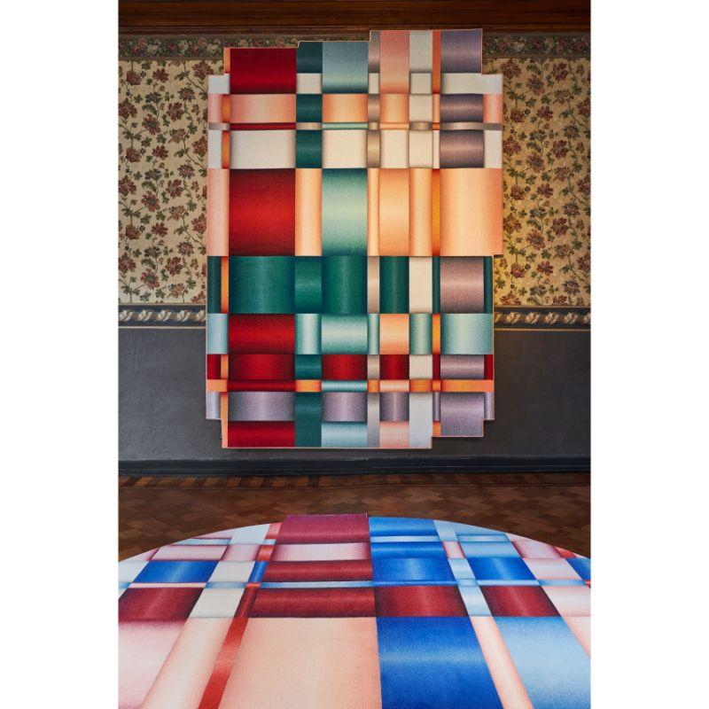 Moooi lint red rectangle rug in wool with blind hem finish by Visser & Meijwaard.

Visser & Meijwaard is a designstudio focused on product- and scenographic exhibition design based in Arnhem, The Netherlands. The studio is run by Dutch designers