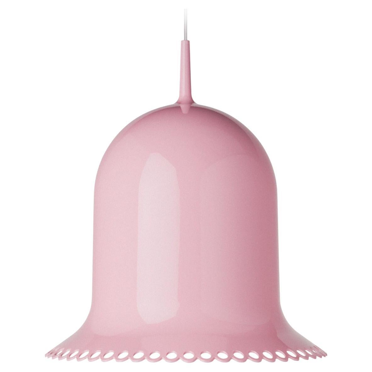 Lampe à suspension Moooi Lolita avec abat-jour rose par Nika Zupanc en vente