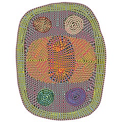 Tapis Moooi Magic Marker Wild en polyamide de fil souple de Bertjan Pot