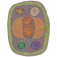 Tapis Moooi Magic Marker Wild en laine de Bertjan Pot