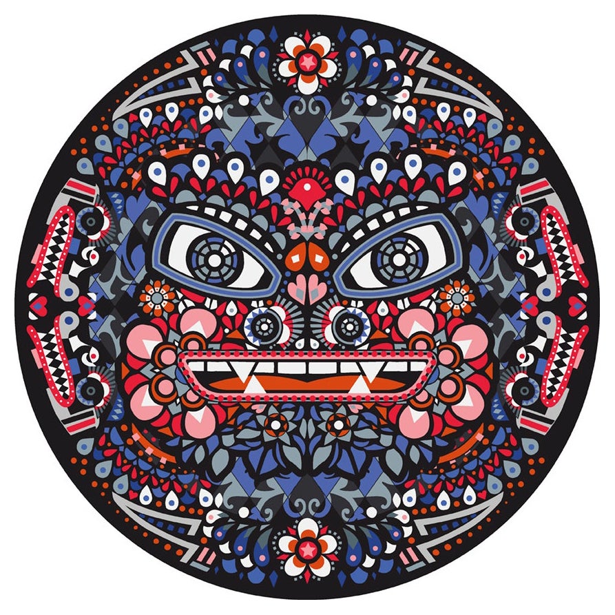 Moooi Medium Monster Carpet in Wool by Marcel Wanders Studio
