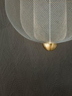 Moooi Meshmatics Large Chandelier in Galvanised Steel & Brass