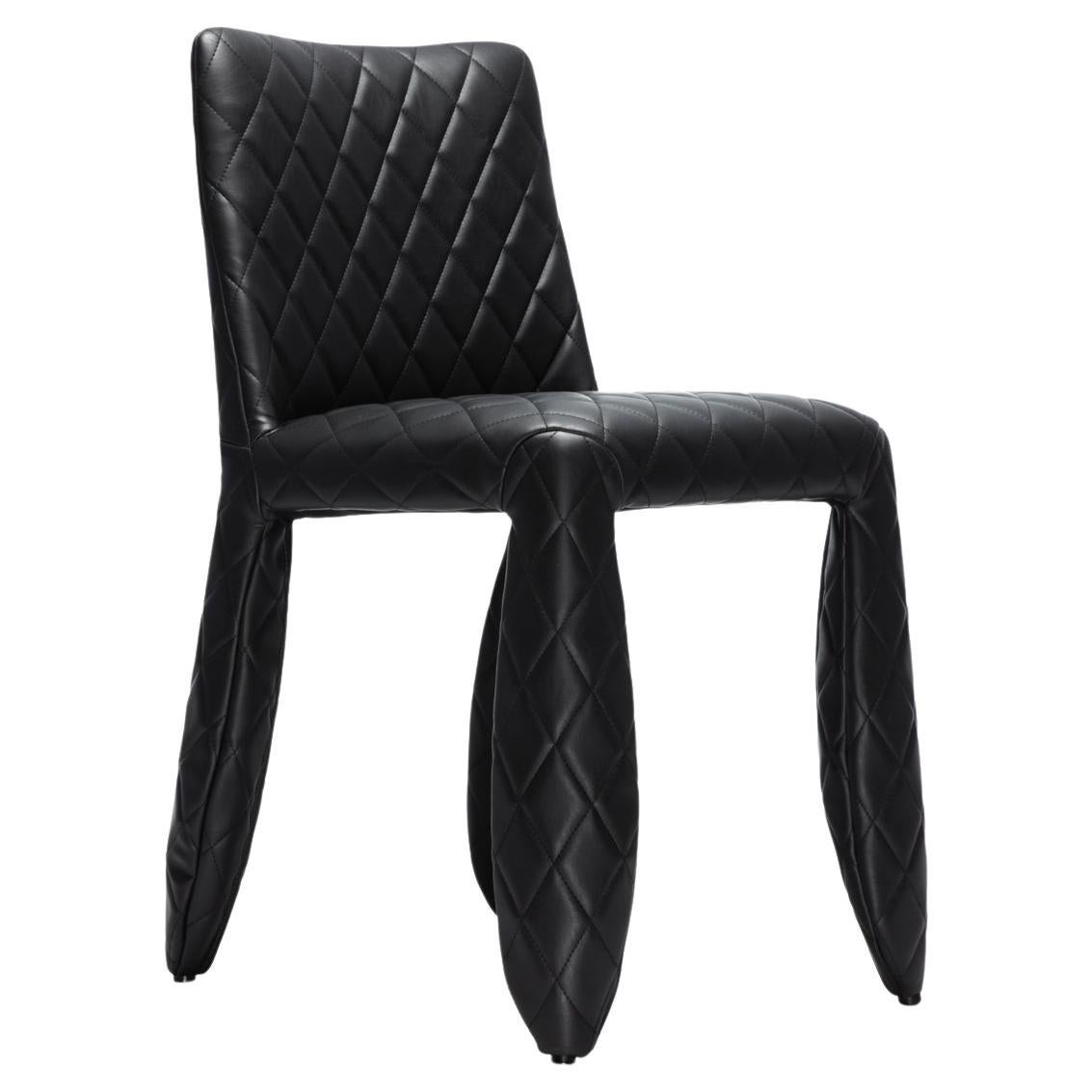 Moooi Monster Diamond Chair in Black Upholstery For Sale