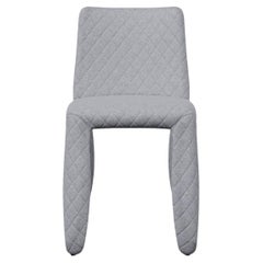 Moooi Monster Diamond Chair in Divina 3, 173 Grey Upholstery