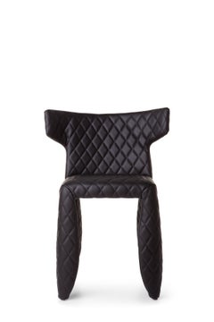 Moooi Monster Diamond Chair mit schwarzer Polsterung und Armlehnen