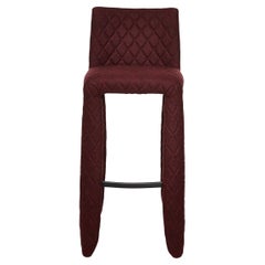 Moooi Monster Diamond High Barstool in Divina MD, 633 by Marcel Wanders Studio