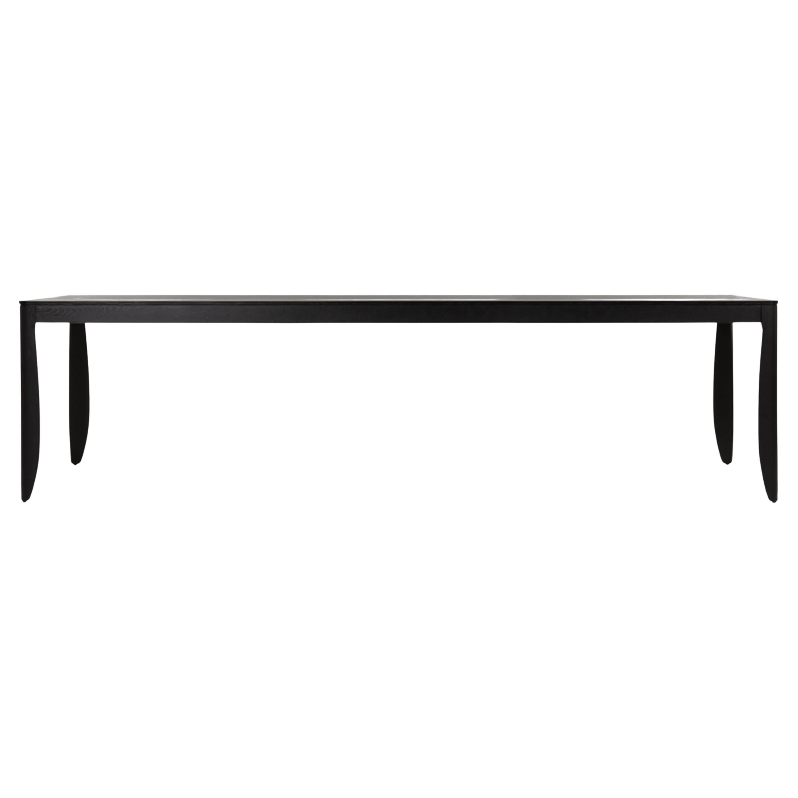 Großer Tisch „Momooi Monster“ aus schwarzer gebeizter Eiche von Marcel Wanders Studio