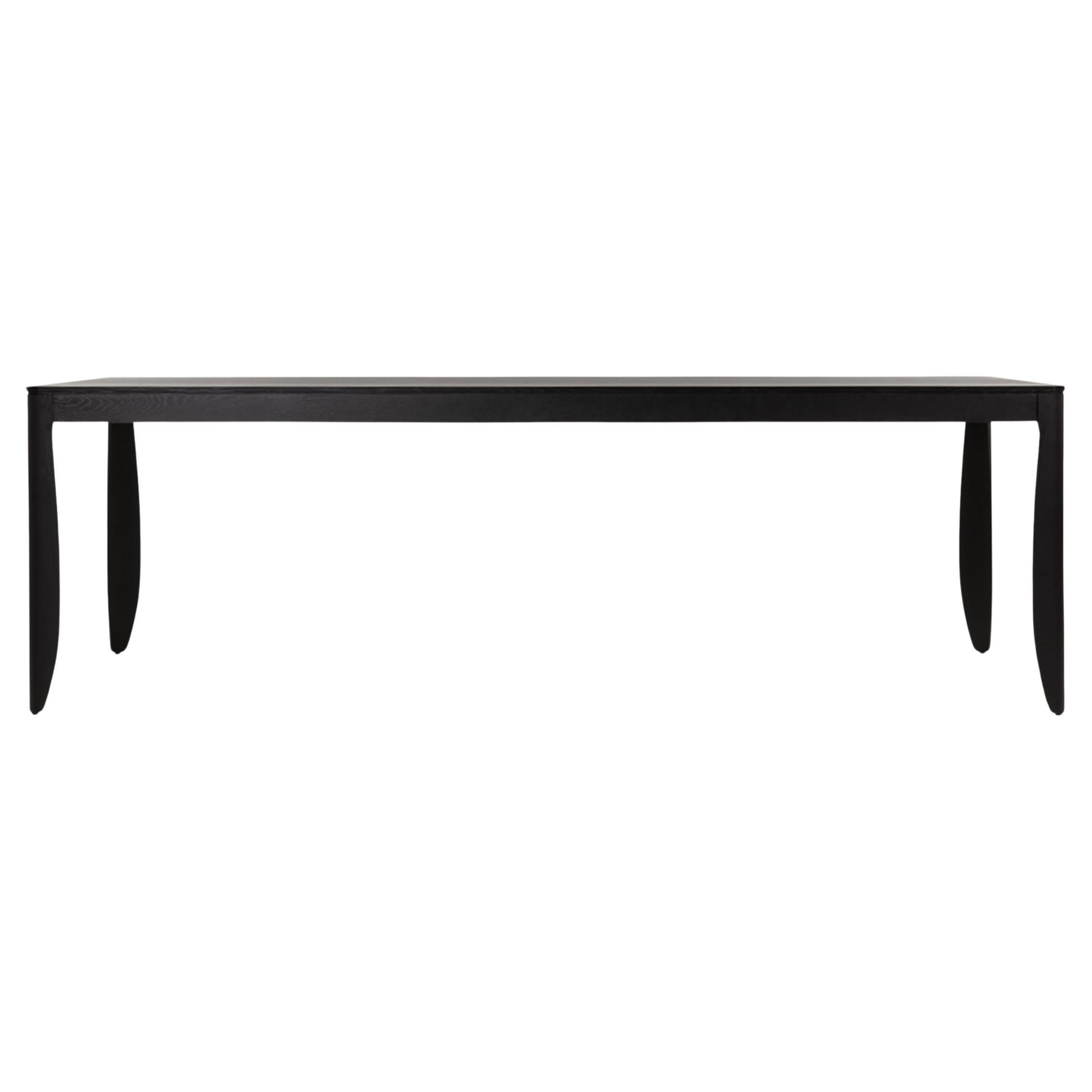 Moooi Monster Medium Table Black Stained Oak by Marcel Wanders Studio