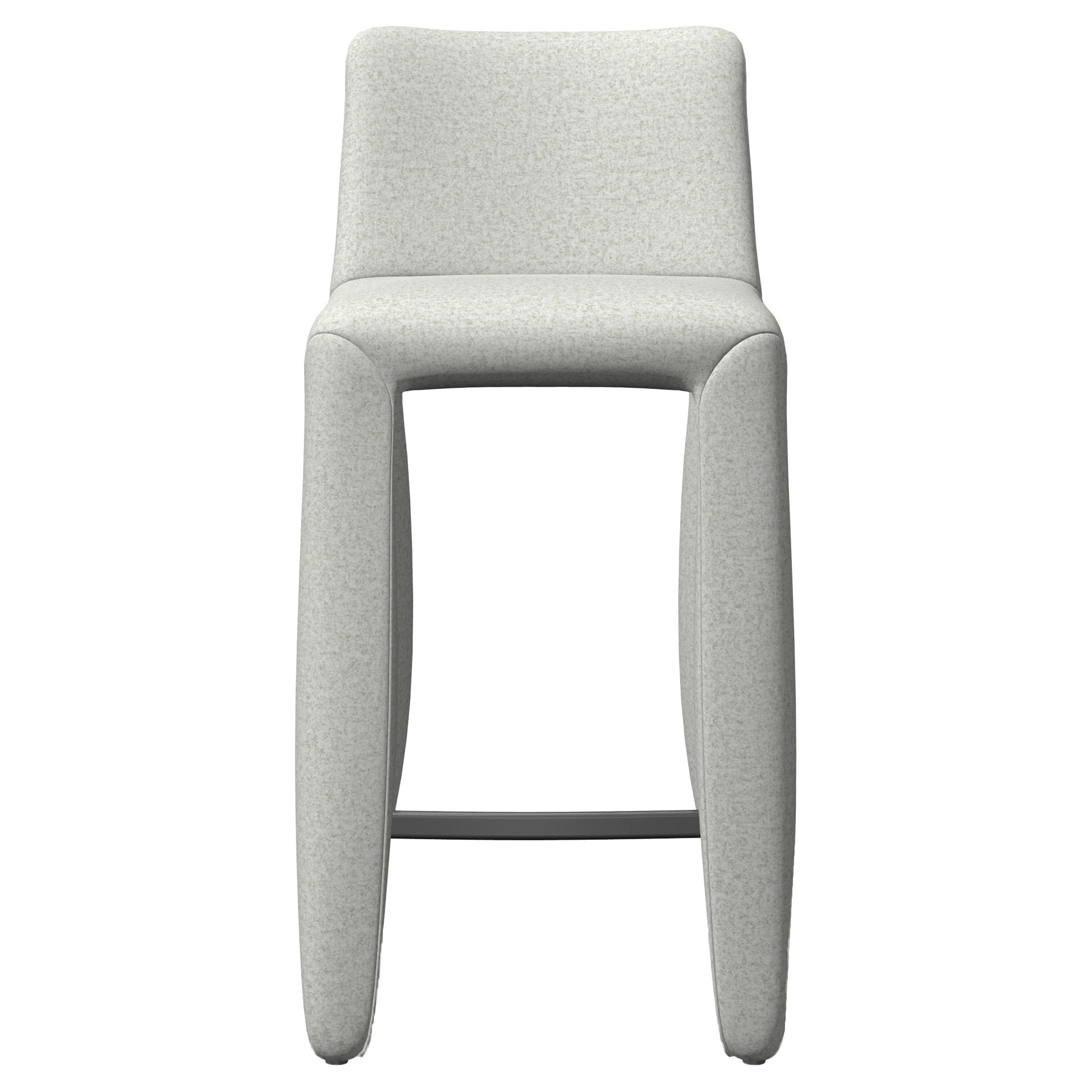Sgabello basso Moooi Monster Naked in Tonica 2, 111 di Marcel Wanders Studio