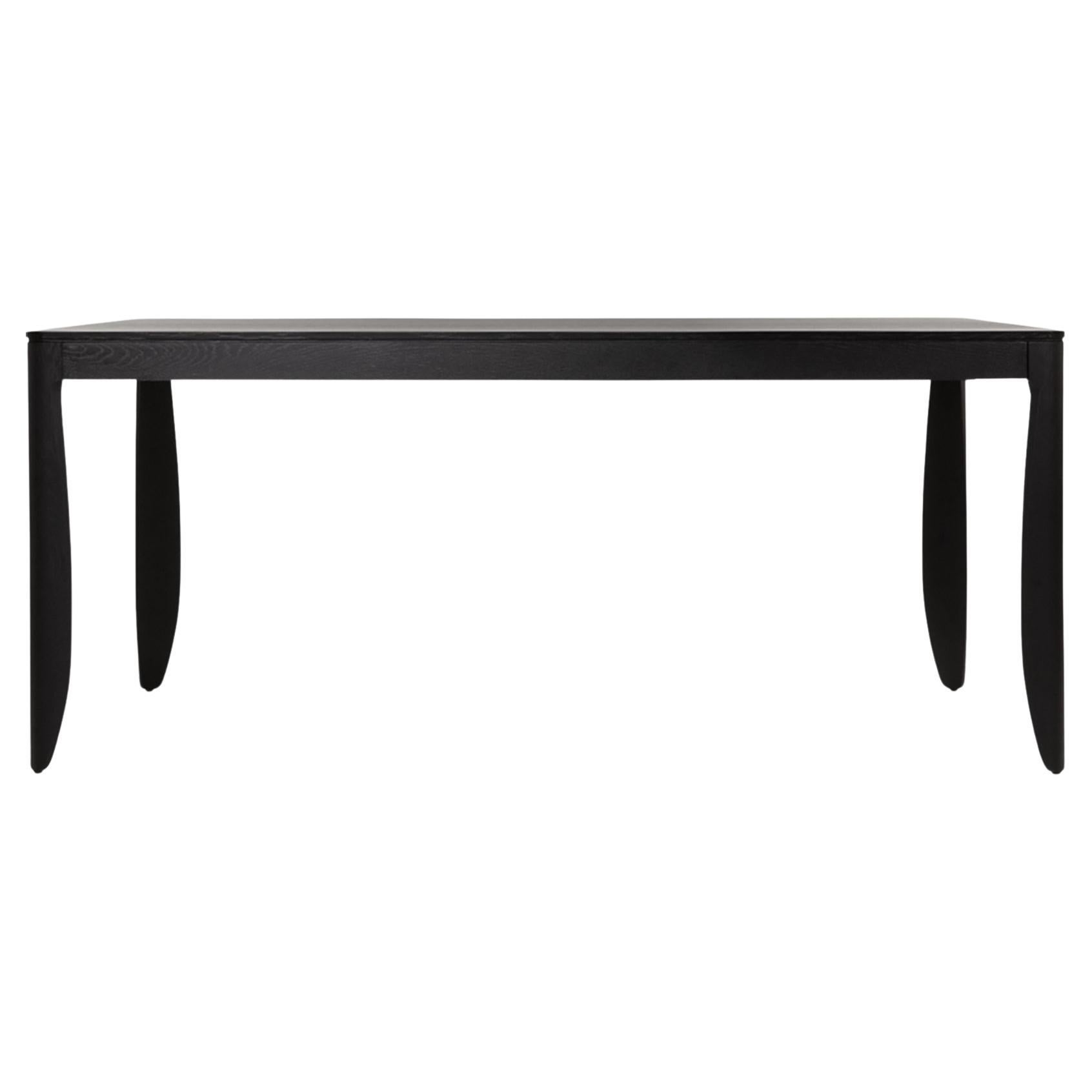 Kleiner Tisch "Mooi Monster" aus schwarzer gebeizter Eiche von Marcel Wanders Studio