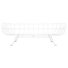Moooi Nest Double Seater Sofa in White Steel Frame by Marcel Wanders Studio