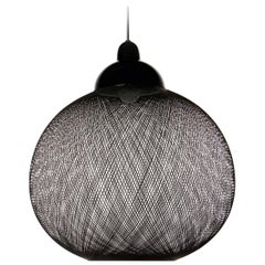 Moooi Non Random Small Black Suspension Lamp in Aluminum and Fiberglass, 10m