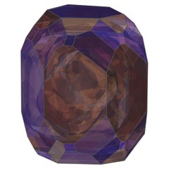 Tapis Moooi Nordic Crystal Purple en polyamide à poils bas d'Ingimar Einarsson