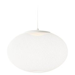 Moooi NR2 Medium White LED Suspension Lamp in Aluminum and Fiberglass, 10m