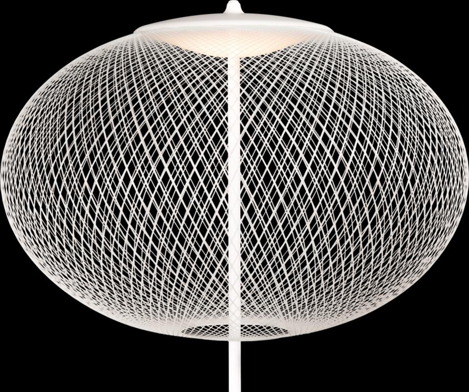Moderne Lampadaire Moooi NR2 LED blanche avec support en acier revêtu de poudre par Bertjan Pot en vente