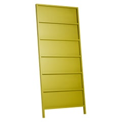 Moooi Oblique Big Cupboard/Wall Shelf in Curry Lacquered Beech