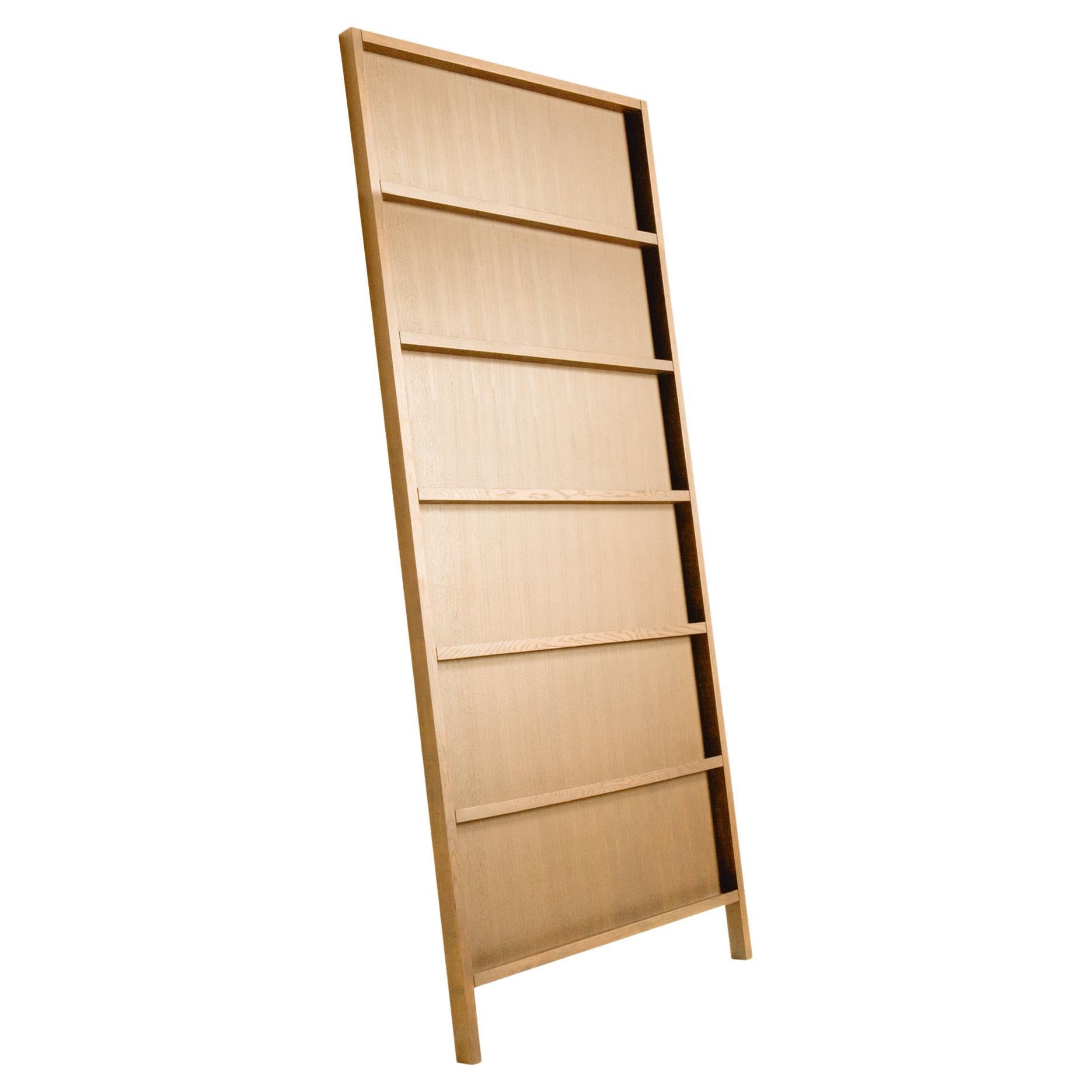 Moooi Oblique Big Cupboard/Wall Shelf in Natural Oil Stained Oak For Sale